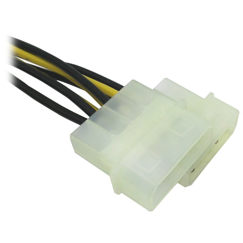 COMeap (3-Pack Molex to 6 Pin 8 Pin GPU Power Adapter, 8 Pin (6+2) Male PCI Express to 2X Molex PCIe Power Adapter Cable 9-inch(23cm) - Image 3